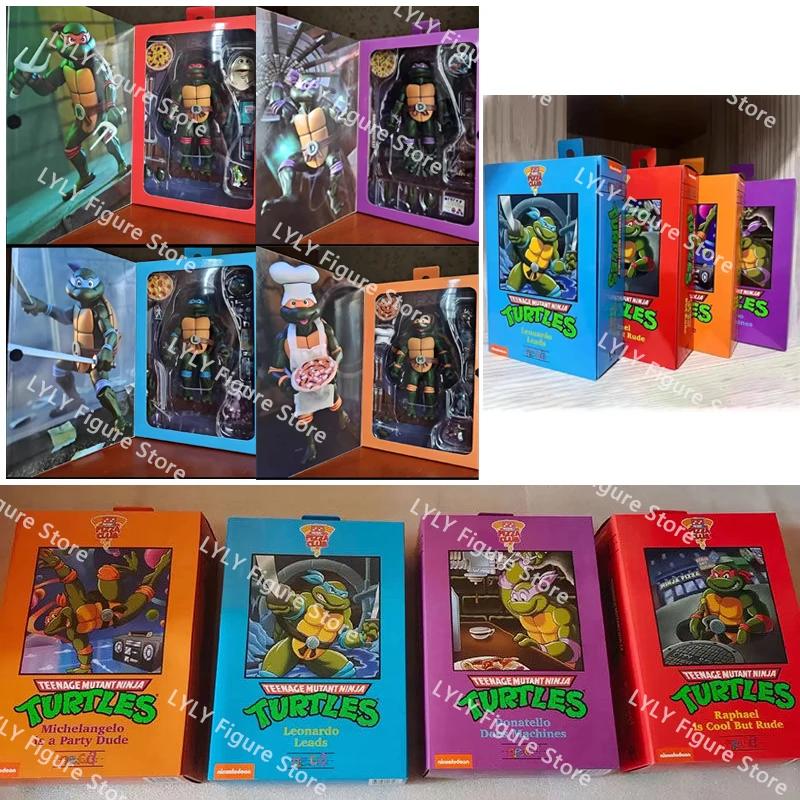   NECA TMNT  Ŭ,  Ŀ ڷ ̶, ִϸ̼  ׼ ǱԾ ǰ 峭 